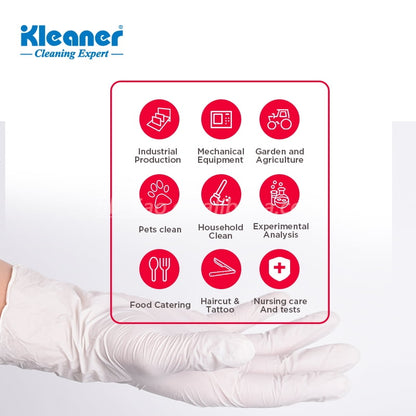 Kleaner Disposable Gloves (24 Count) – Multi-Purpose Cleaning Gloves for Home, Kitchen, Office & Everyday Use
